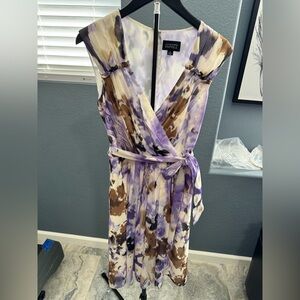 Adrianna Papell Multicolor Midi Dress